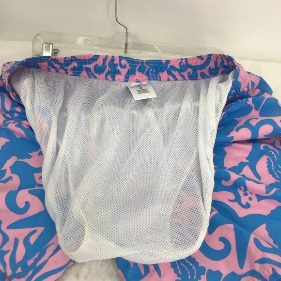 Vineyard Vines Men’s Printed Chappy Swim Trunks Starfish Seahorse Size Medium - Picture 7 of 8